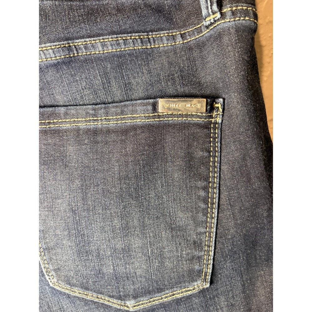 White House Black Market The Sculpt Slim Jeans, Size 6 High Rise Curvy Preppy - Picture 5 of 7